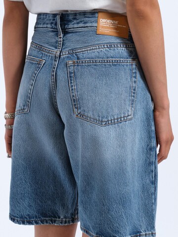 Dr. Denim Loosefit Jeans 'Lea Shorts' in Blauw