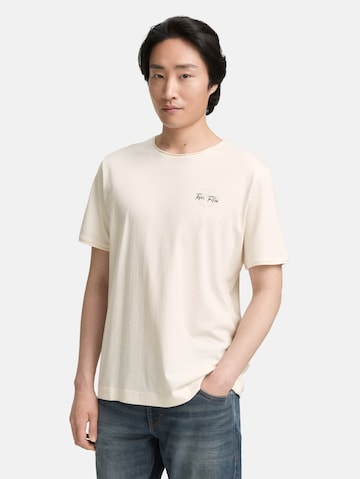 TOM TAILOR Shirt in White: front