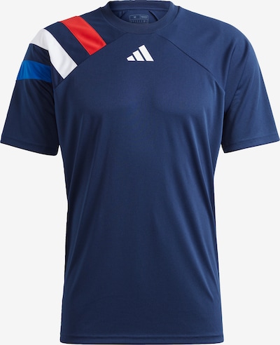 ADIDAS PERFORMANCE T-Shirt fonctionnel 'Forore 23' en bleu / bleu marine / rouge / blanc, Vue avec produit