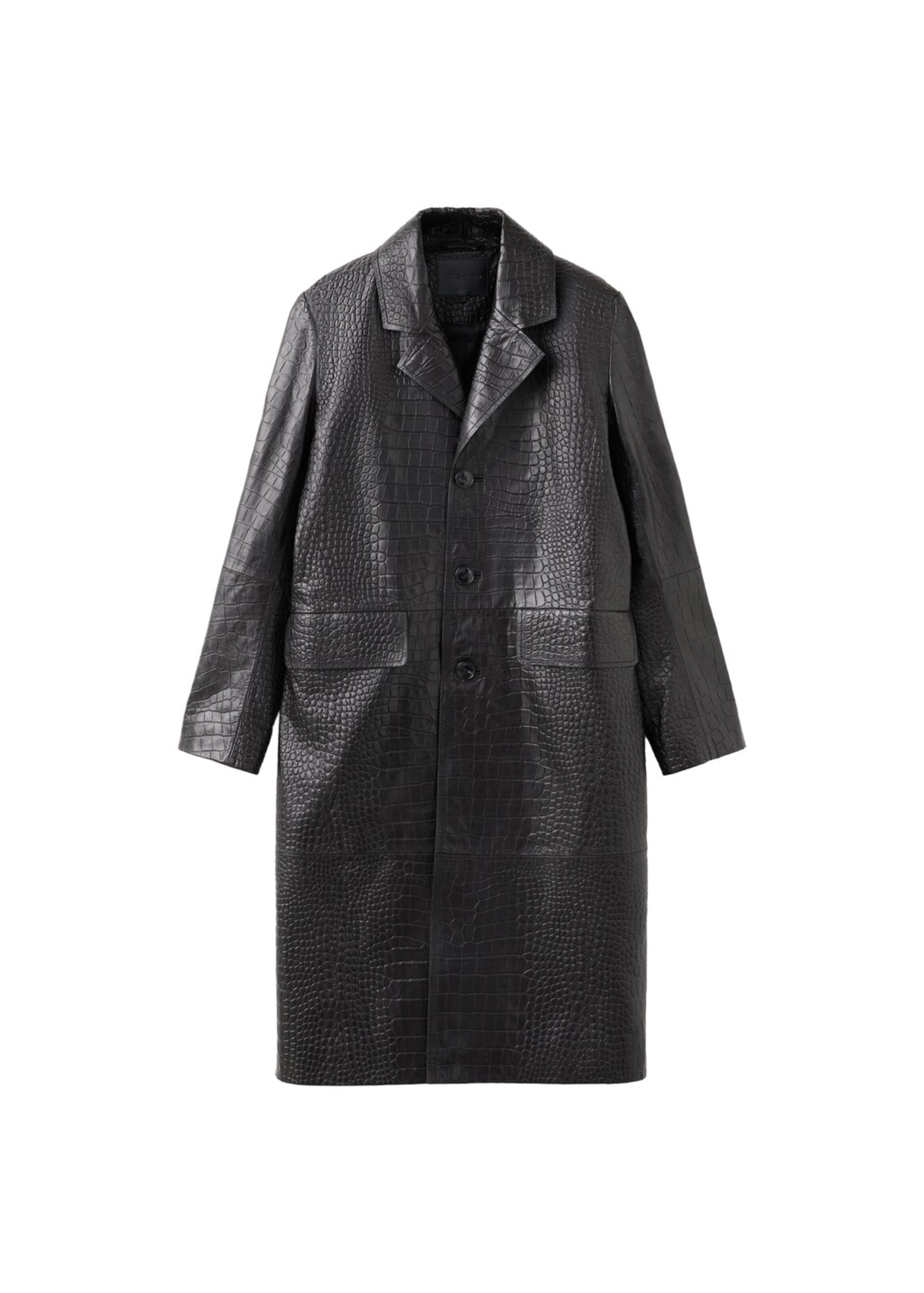 MANGO Between-Seasons Coat 'Shelby' in Black, Item view