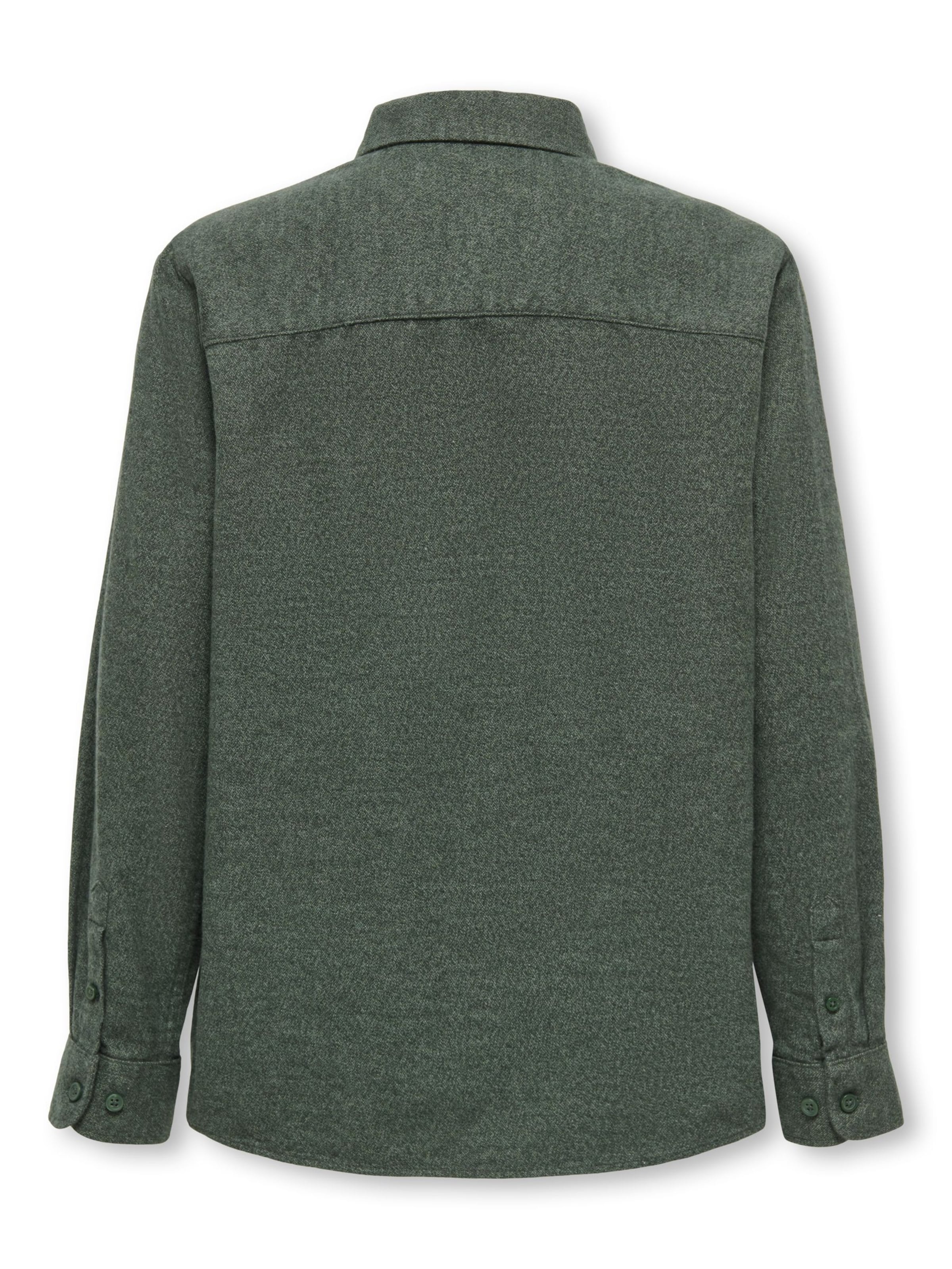 Only & Sons Junior - Ajuste regular Camisa en verde