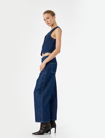 Koton Wide Leg Jeans in Blau