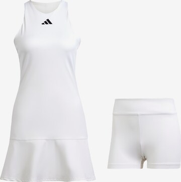 ADIDAS PERFORMANCE Sports Dress in White: front