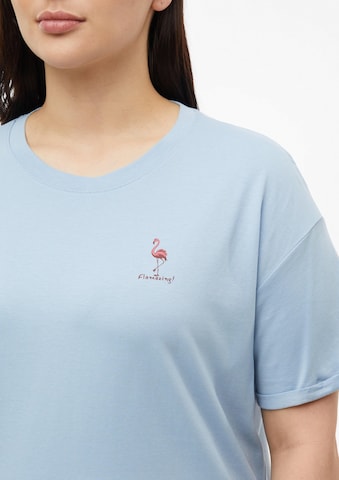 T-shirt s.Oliver CURVE en bleu