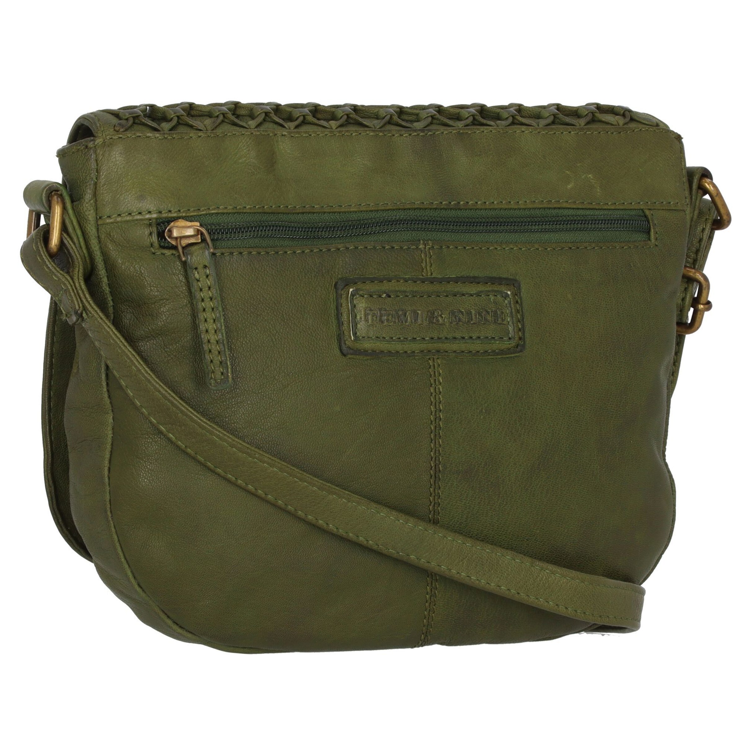 Borsa a tracolla 'Femi & Nine' di Greenland Nature in verde