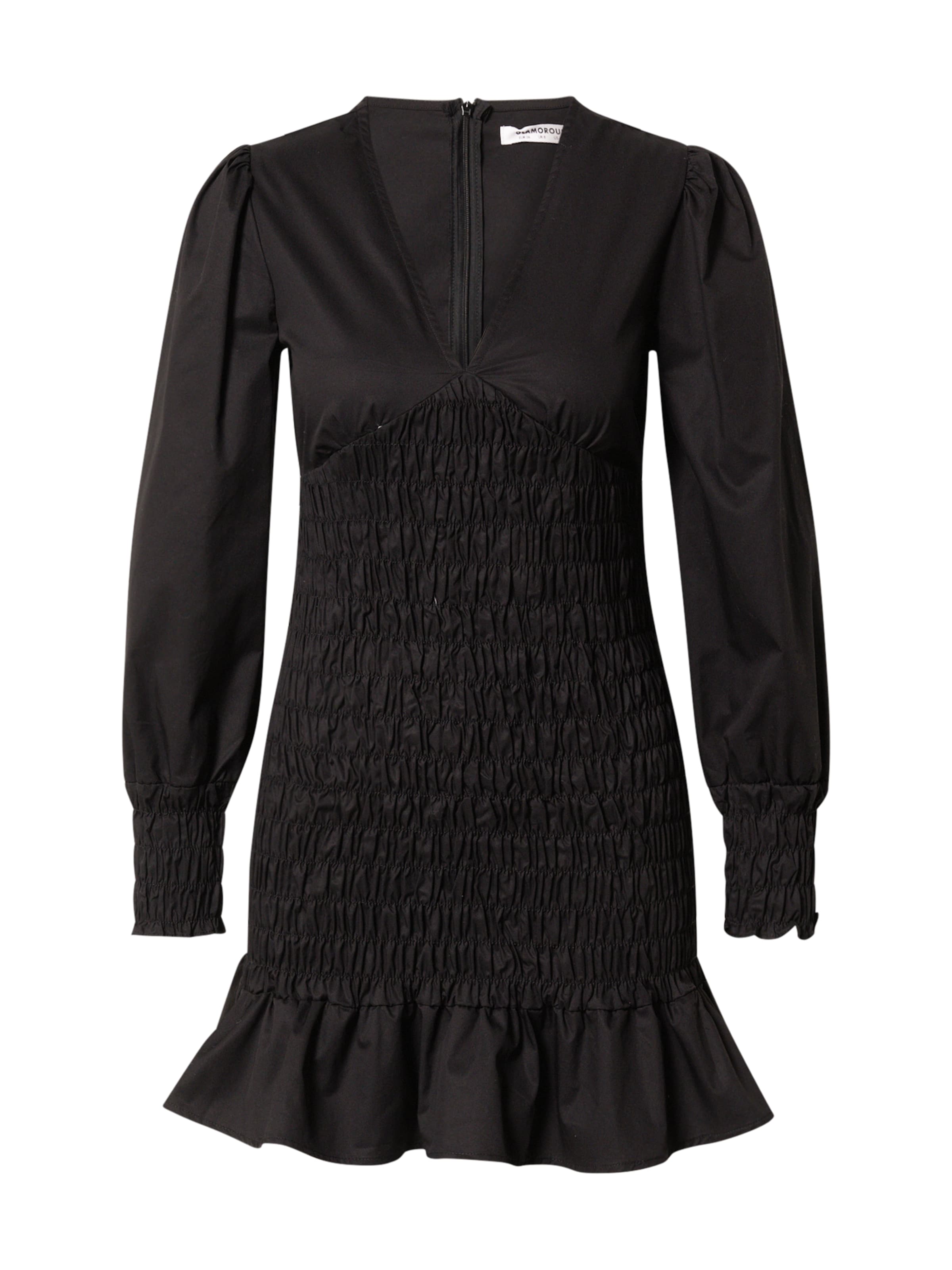 GLAMOROUS Šaty – černá: přední strana