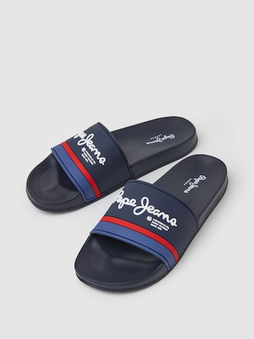 Pepe Jeans Plážové / kúpacie topánky - Modrá