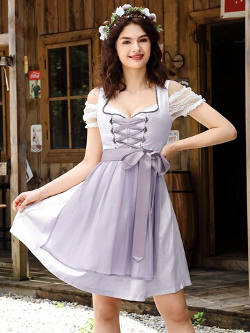 Yesfashion Dirndl in Grey