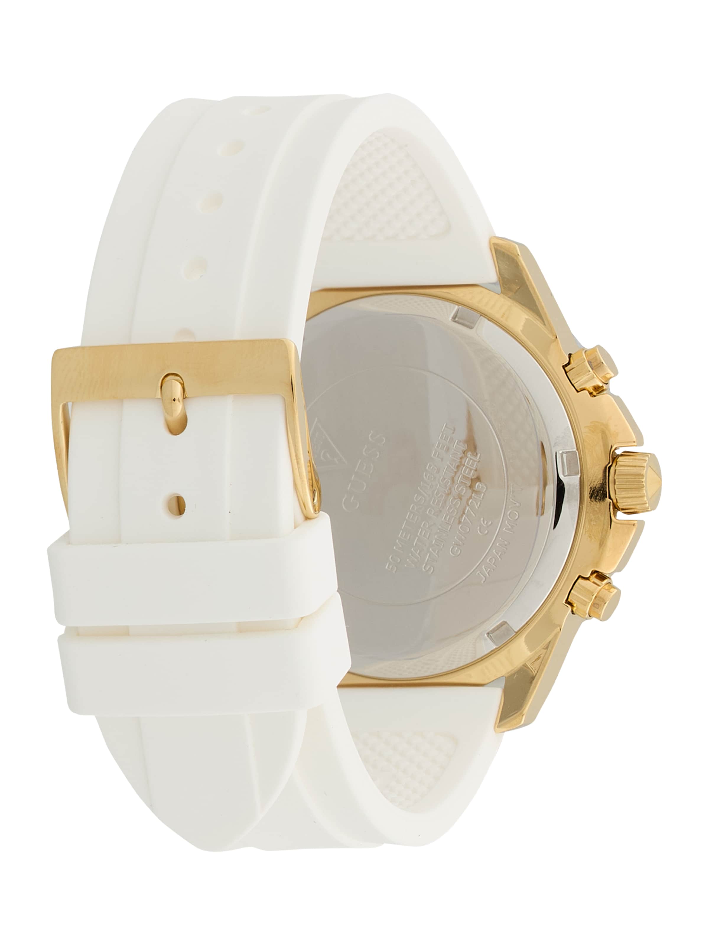 GUESS Analog watch 'TREND' in White