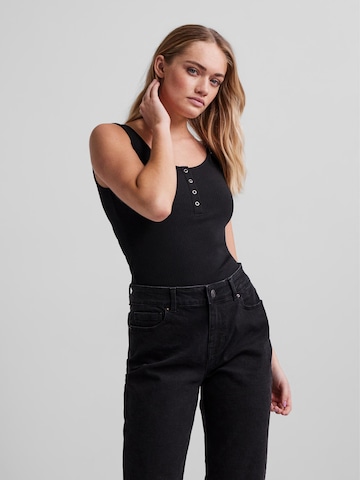 PIECES Top 'Kitte' in Black: front