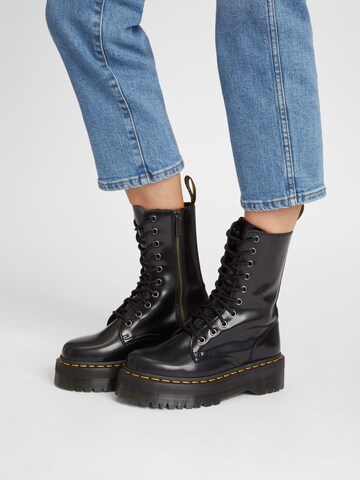 Bottes à lacets 'Jadon' Dr. Martens en noir : devant