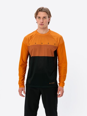 VAUDE Performance shirt 'Moab' in Yellow: front