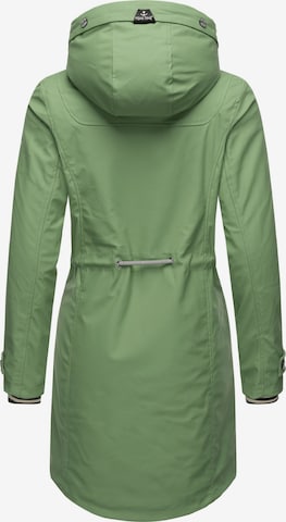 Manteau fonctionnel 'L60042' Peak Time en vert