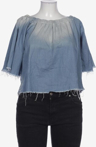 MET JEANS Bluse M in Blau: predná strana