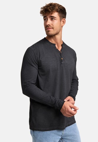 INDICODE JEANS Shirt ' Kilsone ' in Zwart