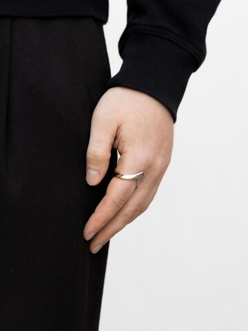 warpedsense Ring 'Fragment' in Silver