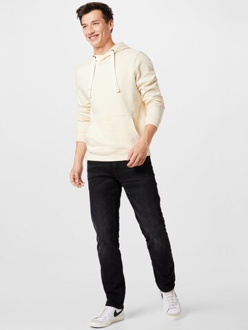 TOM TAILOR Sweatshirt in Beige