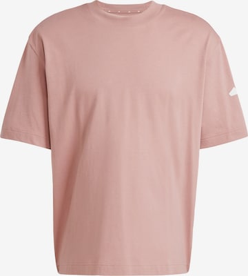 ADIDAS SPORTSWEAR Функциональная футболка 'Essentials' в Ярко-розовый: спереди