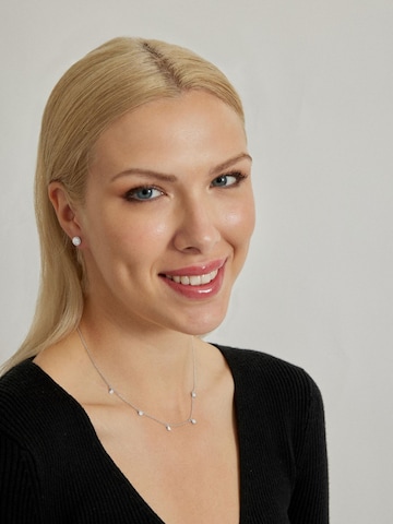 Luxenter Náušnice 'Básico' – bílá