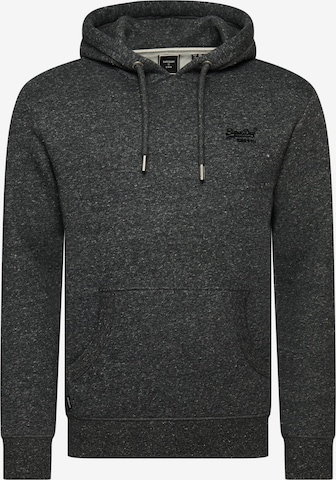 Sweat-shirt Superdry en gris : devant