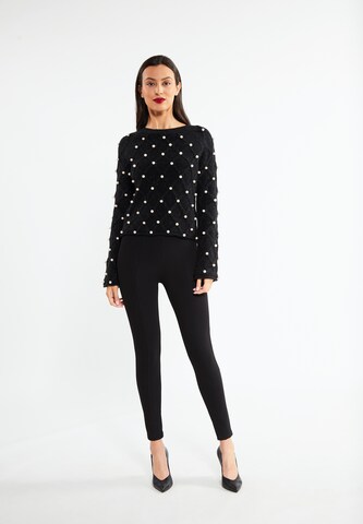 faina Sweater 'Koosh' in Black