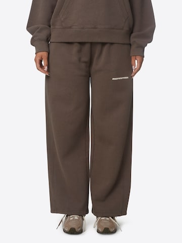 Good For Nothing Wide Leg Bukser 'Essentials' i brun: forside