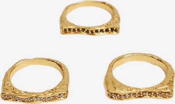 MANGO Ring 'Maya' in Gold: front
