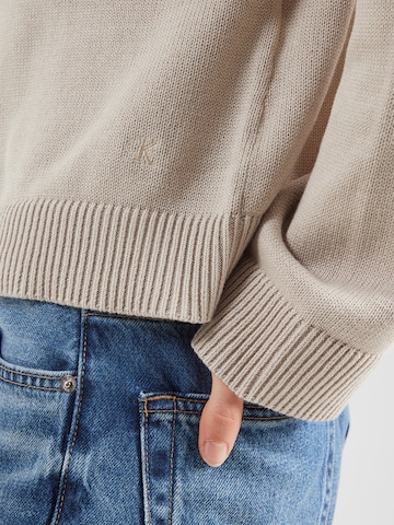 Calvin Klein Jeans Trui in Bruin