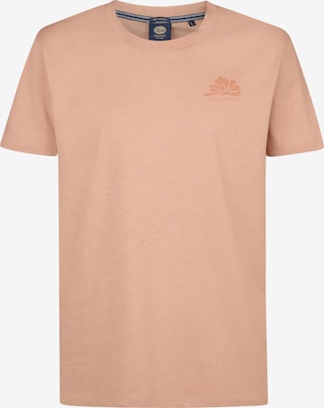 Petrol Industries Tricot 'Driftwalk' in Bruin: voorkant