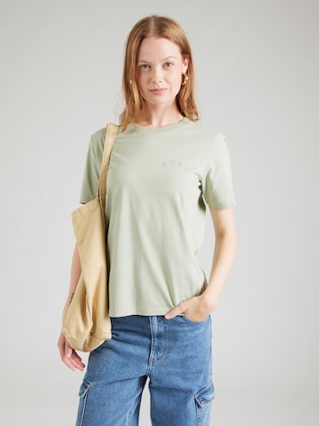 Superdry Футболка 'Essential' в Зеленый: спереди