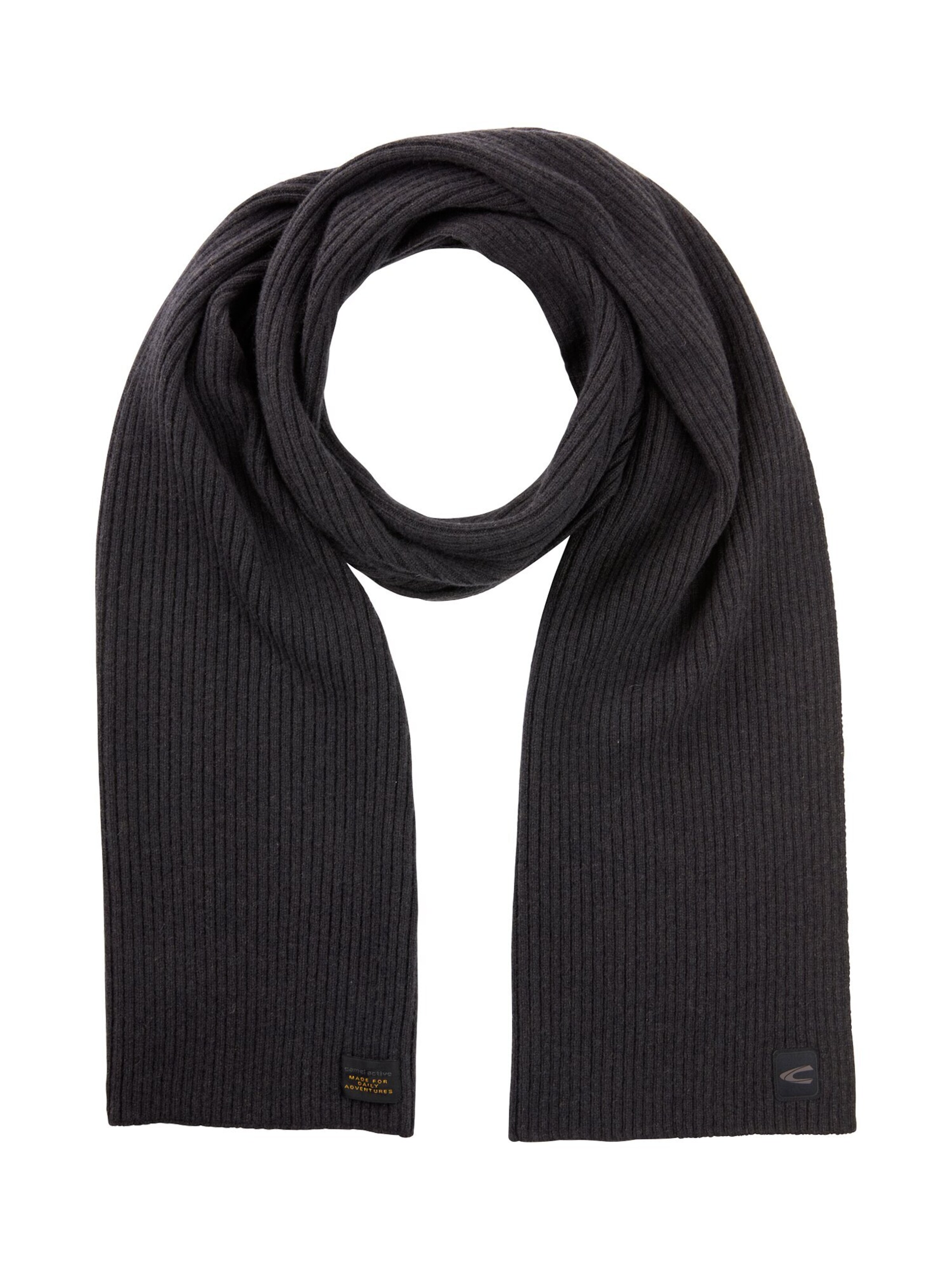 CAMEL ACTIVE Schal in Schwarz: Vorderseite