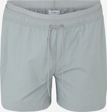 Calvin Klein Swimwear - Bermudas en gris: frente