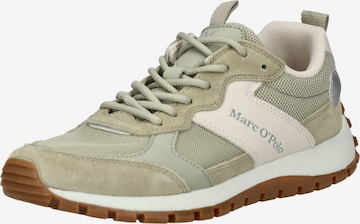Sneaker bassa di Marc O'Polo in verde: frontale