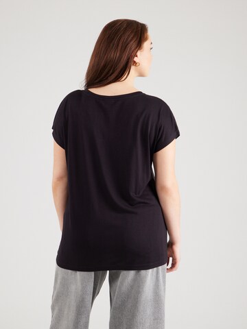 ONLY Carmakoma T-Shirt 'CARALEXIA' in Schwarz