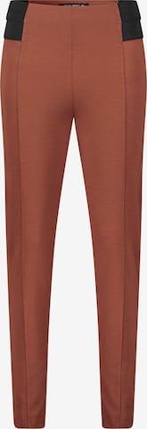 Skinny Pantalon Betty Barclay en marron : devant