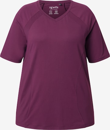 Ulla Popken Shirt in Rot: Vorderseite