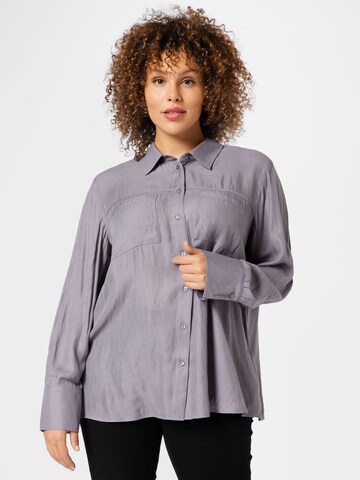 SAMOON Bluse in Grau: predná strana