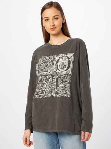 T-shirt Nasty Gal en gris : devant