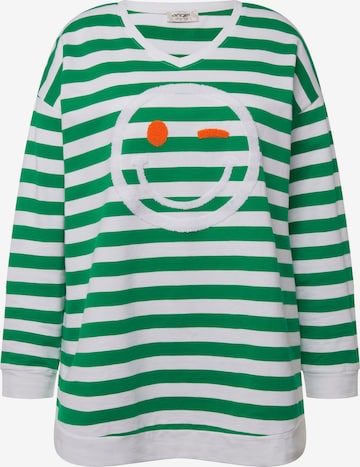 Angel of Style Sweatshirt in Groen: voorkant