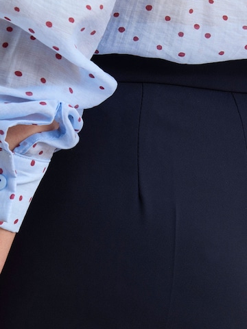 Il Lanificio Regular Broek in Blauw