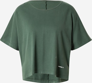 NEBBIA - Camisa funcionais em verde: frente