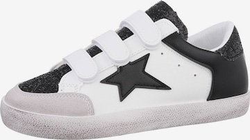 Ital-Design Sneaker low in Schwarz: Vorderseite