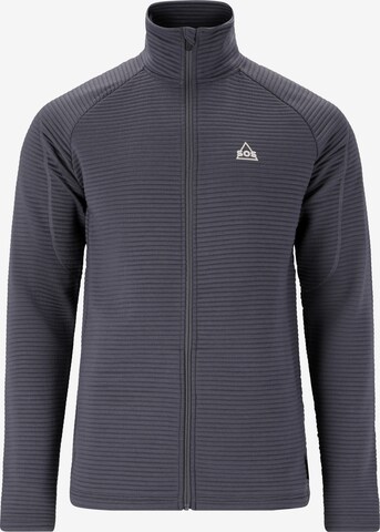SOS Sports sweat jacket 'Muju' in Grey: front