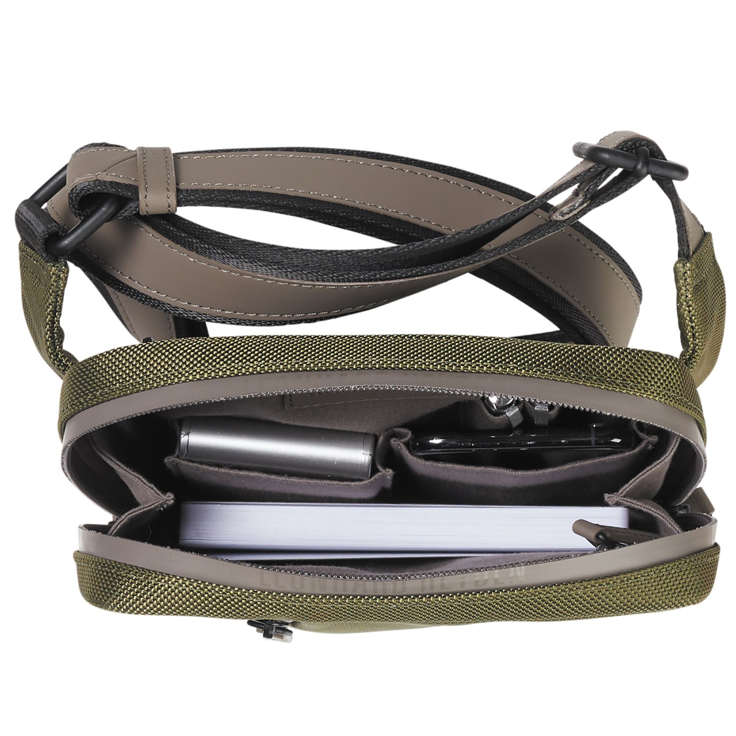 LEONHARD HEYDEN Schoudertas 'Helsinki' in Groen