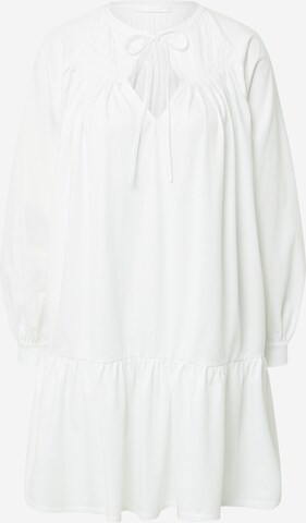 BOSS - Vestidos camiseiros 'Eleani' em branco: frente