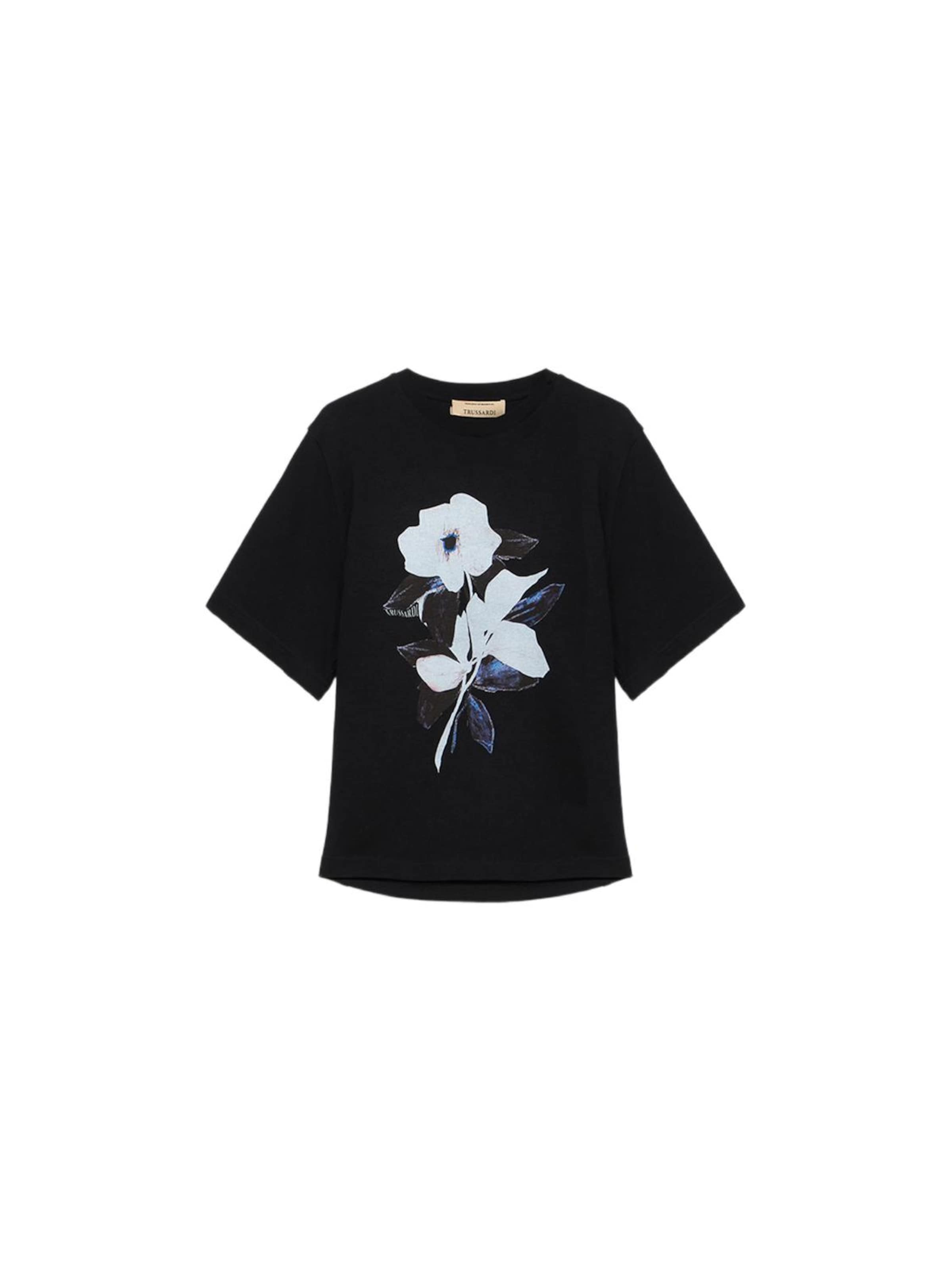 Trussardi Shirt in Zwart: voorkant