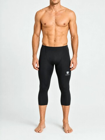 SWORTS Slimfit Sporthose 'OWN'‌‌‌‌‌‌‌‌ in Schwarz
