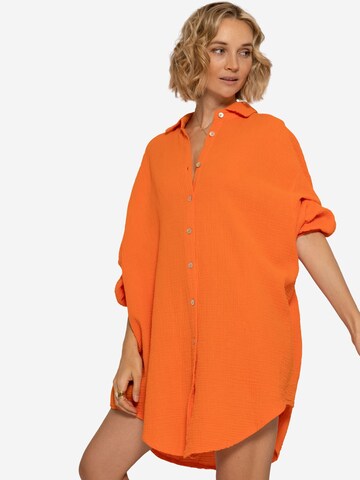 SASSYCLASSY Bluse in Orange