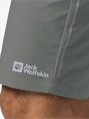 JACK WOLFSKIN Regular Outdoor trousers 'TOURER' in Green