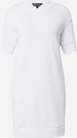 ARMANI EXCHANGE Dress in White: front